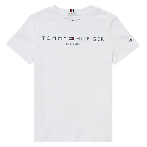 Odjeća Djeca Majice kratkih rukava Tommy Hilfiger SELINERA Bijela