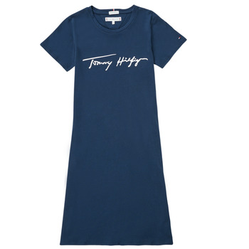 Odjeća Djevojčica Kratke haljine Tommy Hilfiger POLINE Plava