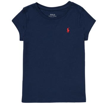 Odjeća Djevojčica Majice kratkih rukava Polo Ralph Lauren DRETU Tamno plava