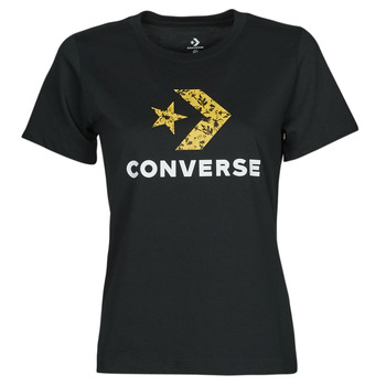 Odjeća Žene
 Majice kratkih rukava Converse STAR CHEVRON HYBRID FLOWER INFILL CLASSIC TEE Crna