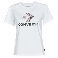 Odjeća Žene
 Majice kratkih rukava Converse STAR CHEVRON HYBRID FLOWER INFILL CLASSIC TEE Bijela