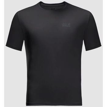 Odjeća Muškarci
 Majice / Polo majice Jack Wolfskin T-shirt  Tech T Crna