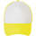 Tekstilni dodaci Kape Sols BUBBLE Blanco Amarillo Neon žuta