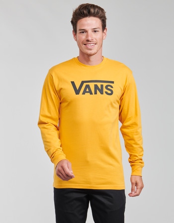 Odjeća Muškarci
 Majice dugih rukava Vans VANS CLASSIC LS Žuta / Crna