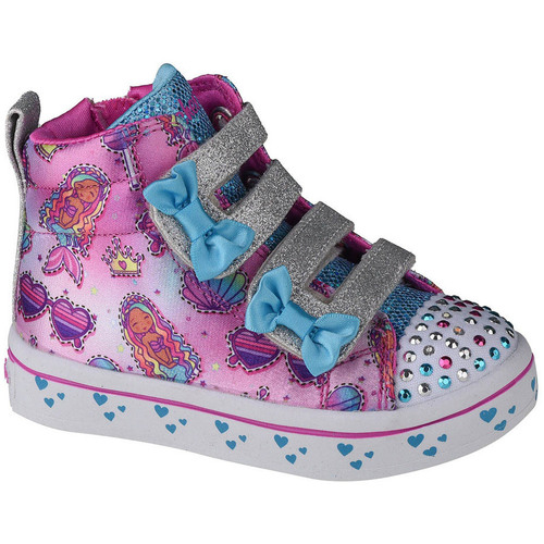 Obuća Djevojčica Niske tenisice Skechers Twi-Lites Mermaid Gems Ružičasta