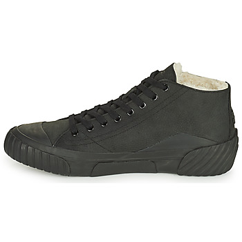 Kenzo TIGER CREST SHEARLING SNEAKERS Crna