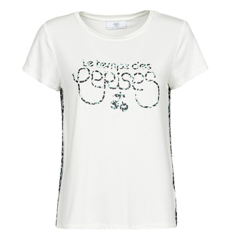 Odjeća Žene
 Majice kratkih rukava Le Temps des Cerises LAUREN Bijela