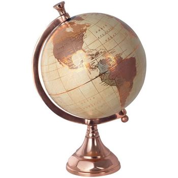Dom Dekorativni predmeti  Signes Grimalt Globe World Map Gold Smeđa
