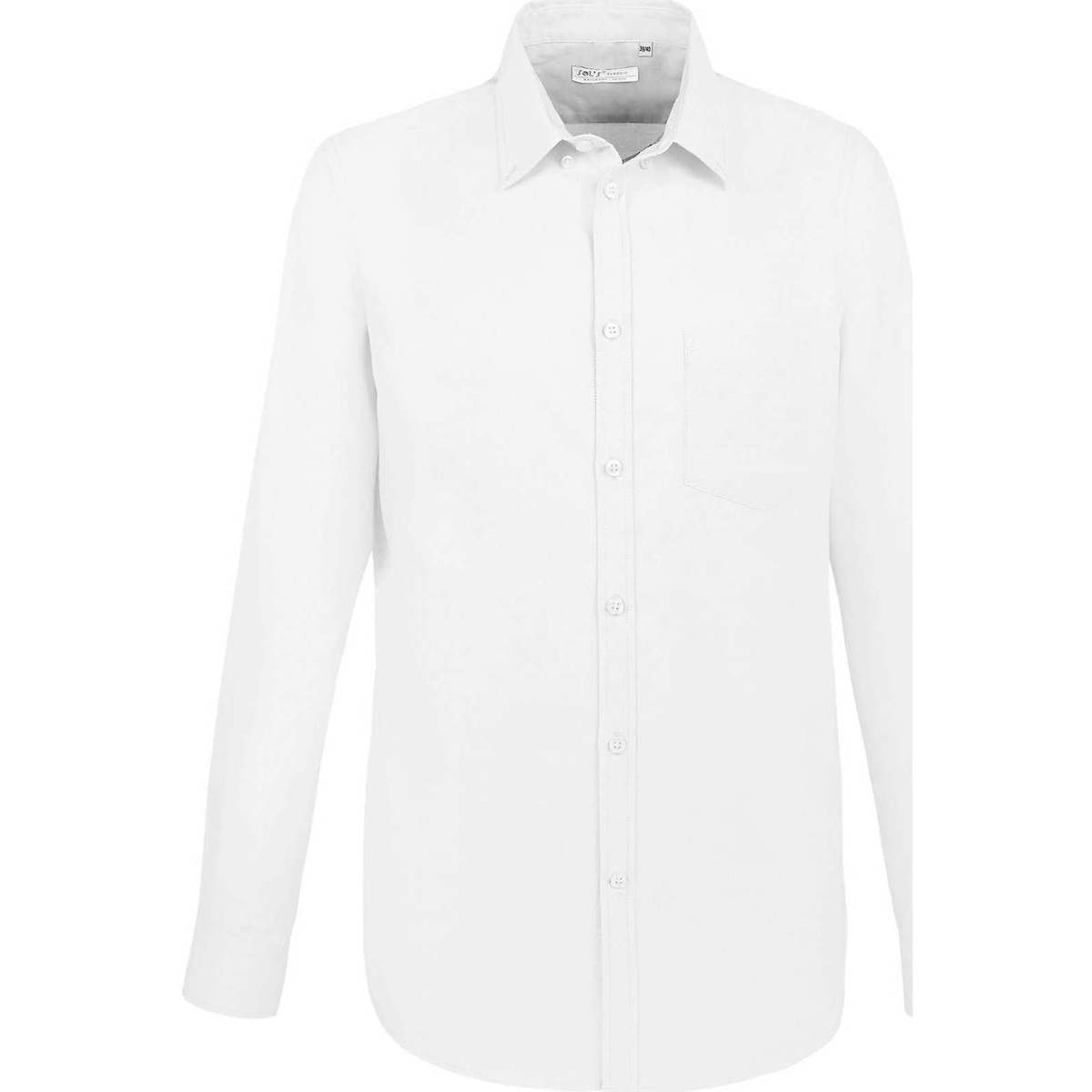 Odjeća Muškarci
 Košulje dugih rukava Sols BOSTON FIT BLANCO Bijela