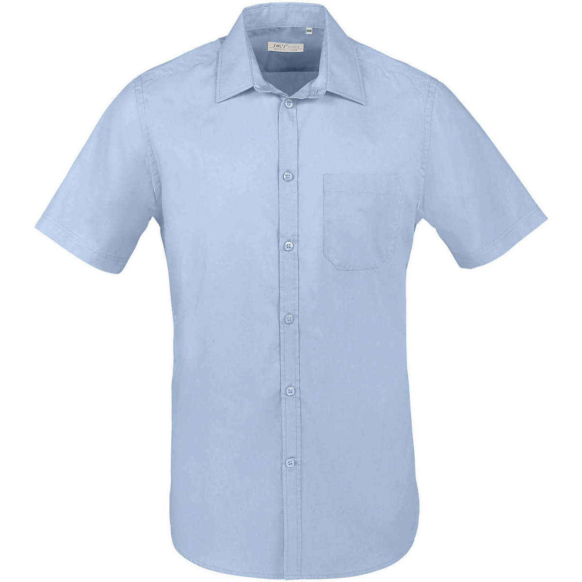 Odjeća Muškarci
 Košulje dugih rukava Sols BRISTOL FIT Azul Cielo Plava