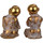 Dom Dekorativni predmeti  Signes Grimalt Buddha Set 2 Jedinice Gold