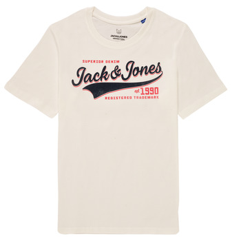 Odjeća Dječak
 Majice kratkih rukava Jack & Jones JJELOGO TEE SS Bijela