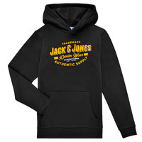 Odjeća Dječak
 Sportske majice Jack & Jones JJELOGO SWEAT HOOD Crna