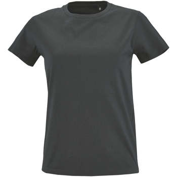 Odjeća Žene
 Majice kratkih rukava Sols Camiseta IMPERIAL FIT color Gris oscuro Siva