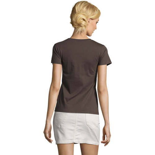 Sols Camiseta IMPERIAL FIT color Gris oscuro-100% algodón Siva