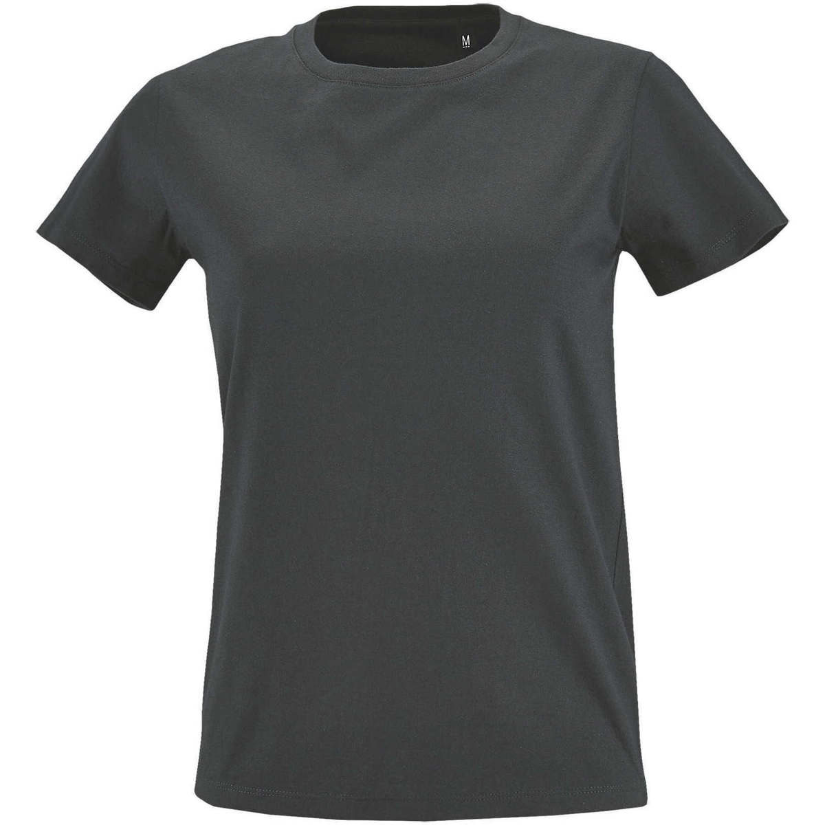 Odjeća Žene
 Majice kratkih rukava Sols Camiseta IMPERIAL FIT color Gris oscuro-100% algodón Siva