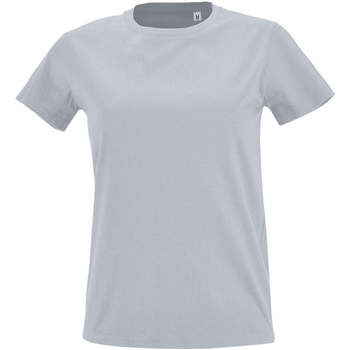 Odjeća Žene
 Majice kratkih rukava Sols Camiseta IMPERIAL FIT color Gris  puro Siva