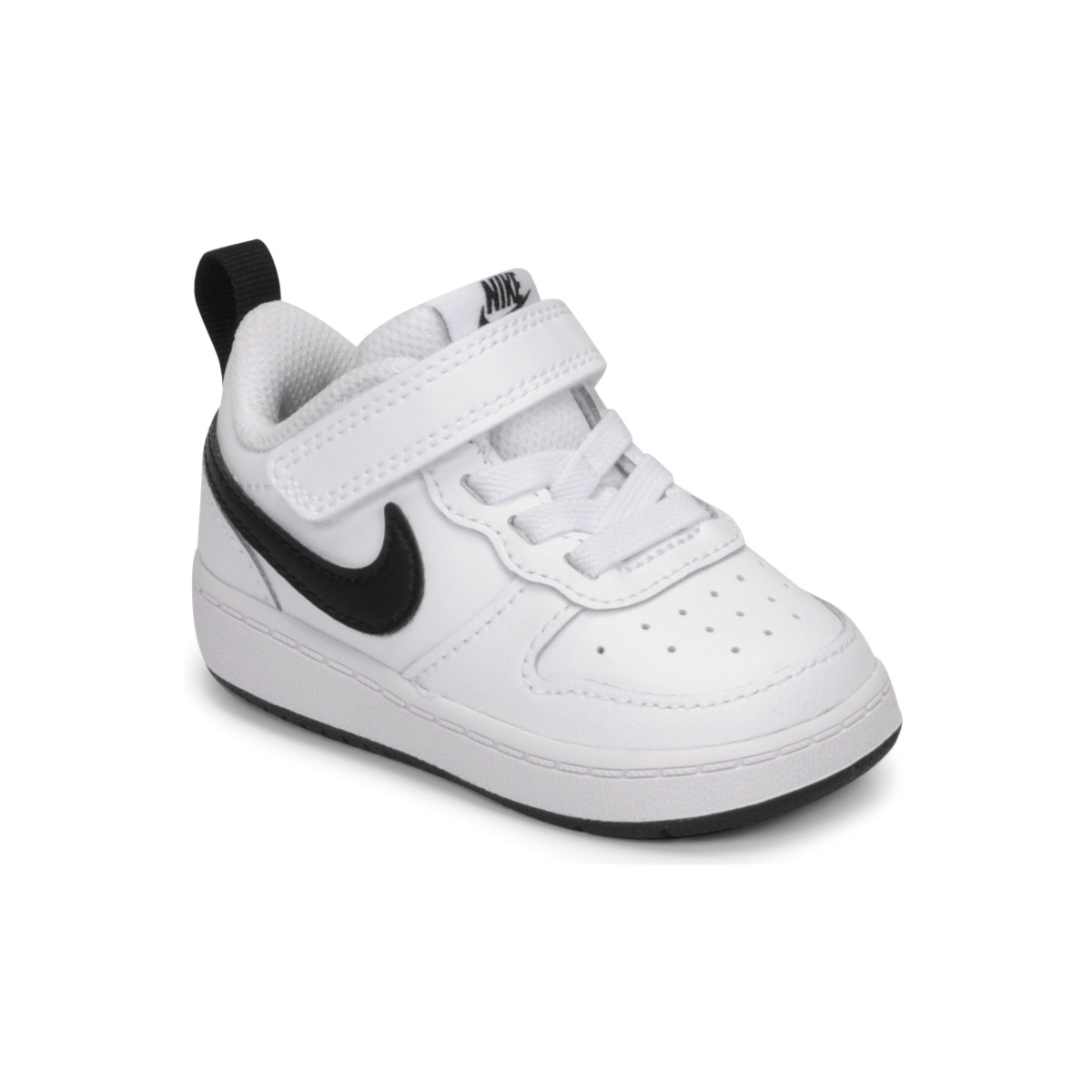 Obuća Djeca Niske tenisice Nike NIKE COURT BOROUGH LOW 2 (TDV) Bijela / Crna