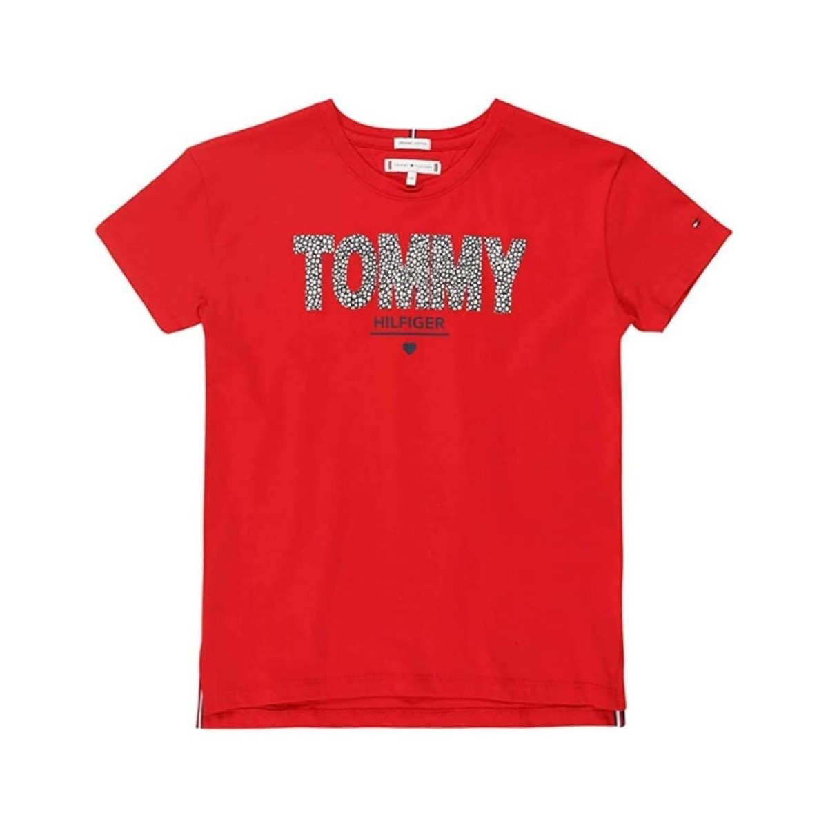 Odjeća Djevojčica Majice kratkih rukava Tommy Hilfiger  Crvena