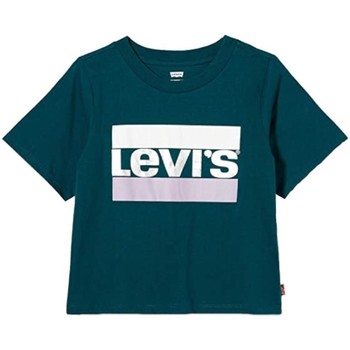Odjeća Djevojčica Majice kratkih rukava Levi's  Zelena