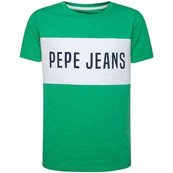 Odjeća Dječak
 Majice kratkih rukava Pepe jeans  Zelena