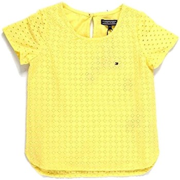 Odjeća Djevojčica Topovi i bluze Tommy Hilfiger  žuta