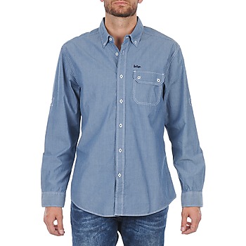 Odjeća Muškarci
 Košulje dugih rukava Lee Cooper Greyven Plava