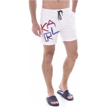 Odjeća Muškarci
 Kupaći kostimi / Kupaće gaće Karl Lagerfeld KL21MBM04 Bijela