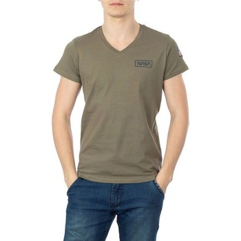 Odjeća Muškarci
 Majice / Polo majice Nasa BASIC FLAG V NECK Zelena
