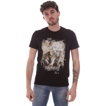 Odjeća Muškarci
 Majice / Polo majice Gaudi 111GU64091 Crna