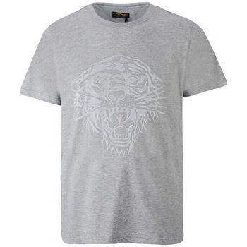 Odjeća Muškarci
 Majice kratkih rukava Ed Hardy Tiger glow t-shirt mid-grey Siva