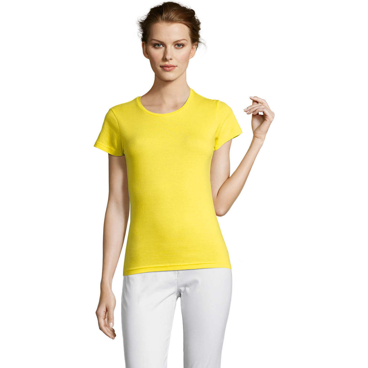 Odjeća Žene
 Majice kratkih rukava Sols Miss camiseta manga corta mujer žuta