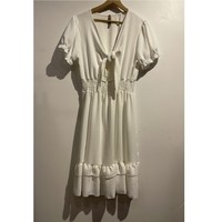 Odjeća Žene
 Kratke haljine Fashion brands 9176-BLANC Bijela