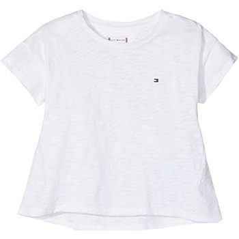 Odjeća Djevojčica Majice kratkih rukava Tommy Hilfiger  Bijela