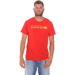 Odjeća Muškarci
 Majice kratkih rukava Sundek M049TEJ7800 Crvena
