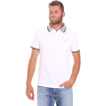 Odjeća Muškarci
 Majice / Polo majice Trussardi 52T00491-1T003600 Bijela