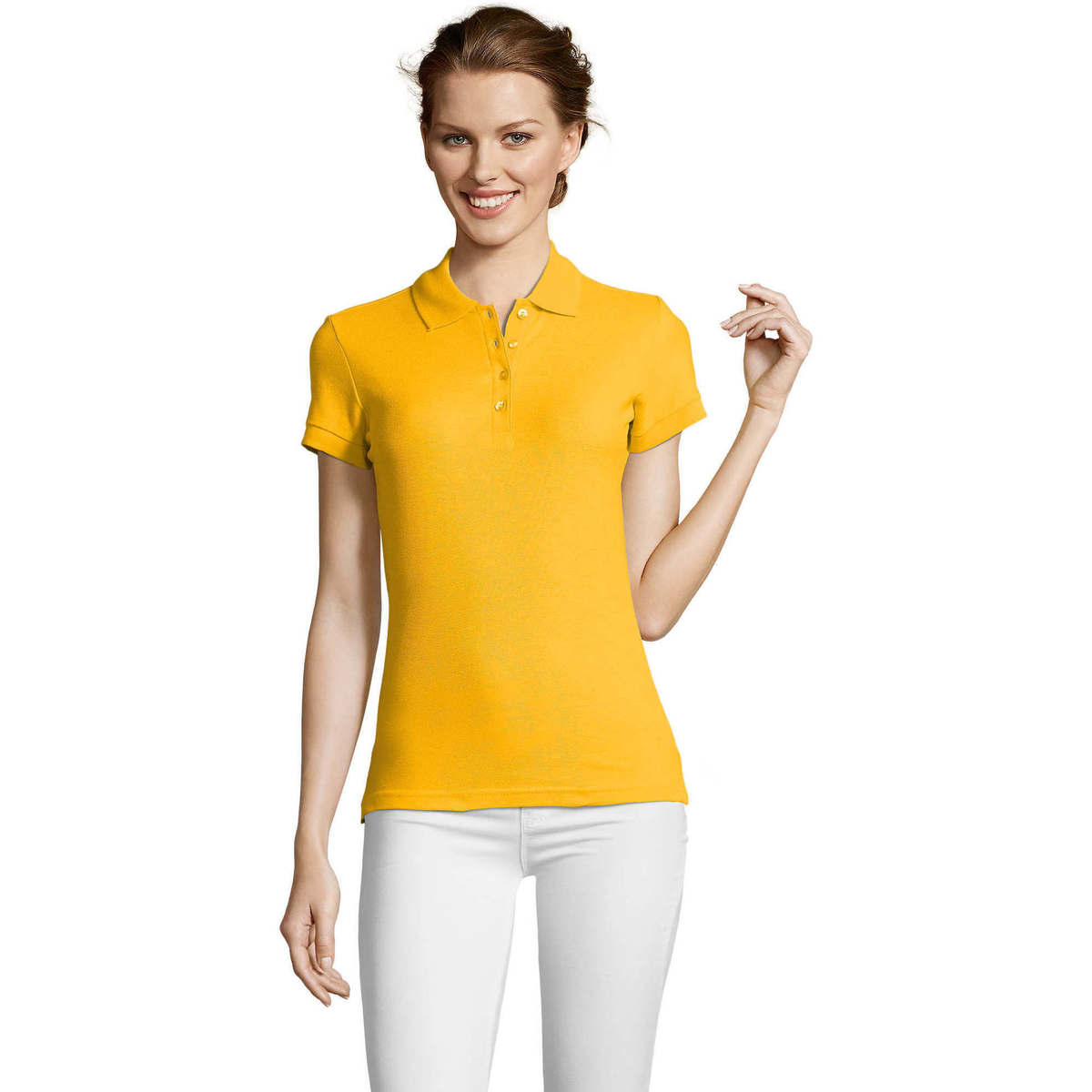 Odjeća Žene
 Polo majice kratkih rukava Sols PEOPLE POLO MUJER žuta