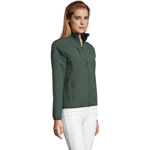 Sols CHAQUETA SOFTSHELL DE MUJER CON CREMALLERA CON ELASTANO Zelena