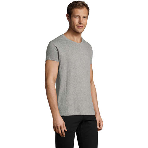 Sols REGENT FIT CAMISETA MANGA CORTA  AJUSTADA HOMBRE DE ALGODÓN Siva