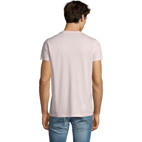 Sols REGENT FIT CAMISETA MANGA CORTA  AJUSTADA HOMBRE DE ALGODÓN Ružičasta