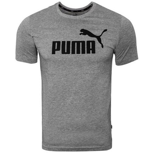 Odjeća Muškarci
 Majice kratkih rukava Puma Ess Logo Tee Siva