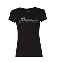 Odjeća Žene
 Majice kratkih rukava Armani Exchange 8NYT91 Crna