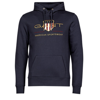 Odjeća Muškarci
 Sportske majice Gant ARCHIVE SHIELD HOODIE Plava