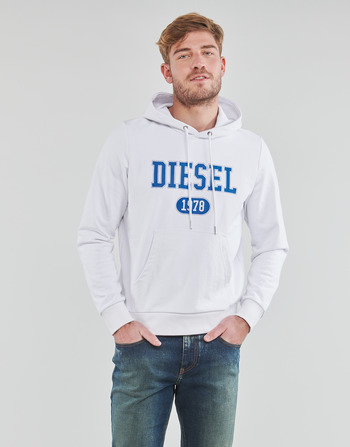Odjeća Muškarci
 Sportske majice Diesel S-GINN-HOOD-K25 Bijela