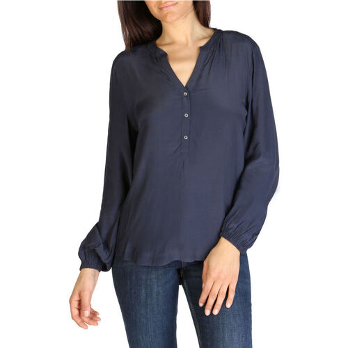 Odjeća Žene
 Košulje i bluze Tommy Hilfiger - xw0xw01170 Plava