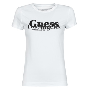 Odjeća Žene
 Majice kratkih rukava Guess SS CN ASTRELLE TEE Bijela