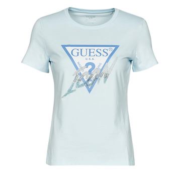Guess SS CN ICON TEE Plava