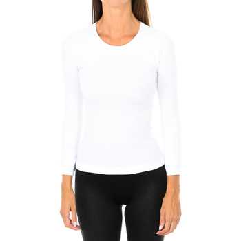 Odjeća Žene
 Majice dugih rukava Intimidea 210262-BIANCO Bijela