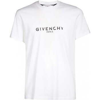 Odjeća Muškarci
 Majice kratkih rukava Givenchy BM70K93002 Bijela