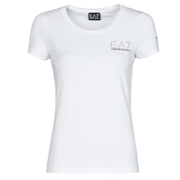Odjeća Žene
 Majice kratkih rukava Emporio Armani EA7 TROLOPA Bijela